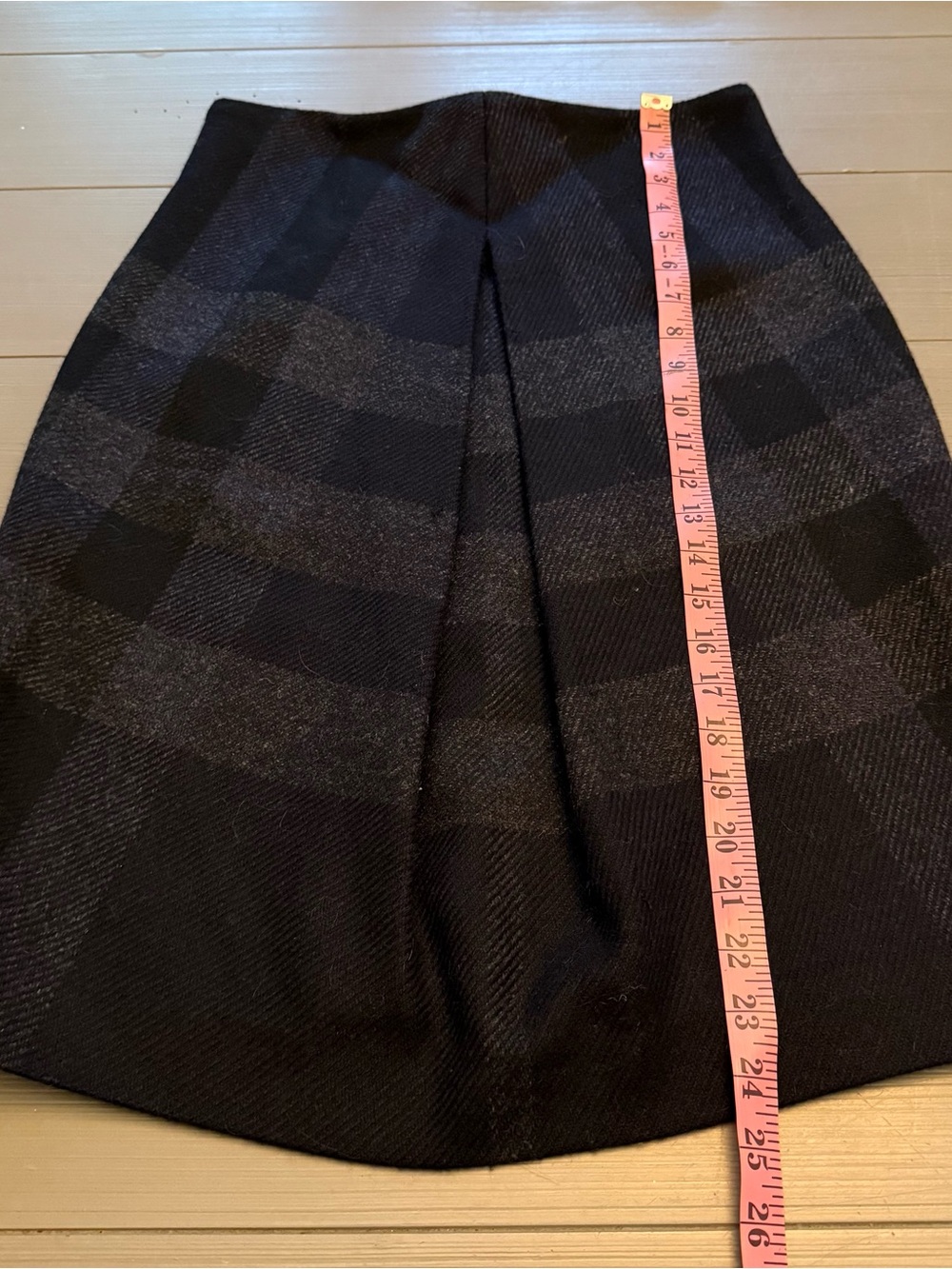 Burberry London Pleated Mini Skirt